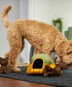 Frisco Camping Tent Hide & Seek Plush Squeaky Dog Toy 9 Frisco Camping Tent Hide & Seek Plush Squeaky Dog Toy -Dog Cat Corner 271024 PT3. SY630 V1625009325