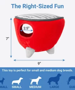 Frisco Camping BBQ Grill Hide & Seek Plush Squeaky Dog Toy 7 Frisco Camping BBQ Grill Hide & Seek Plush Squeaky Dog Toy -Dog Cat Corner 271026 PT1. SY630 V1626368490