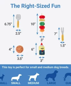 Frisco Camping BBQ Grill Hide & Seek Plush Squeaky Dog Toy 8 Frisco Camping BBQ Grill Hide & Seek Plush Squeaky Dog Toy -Dog Cat Corner 271026 PT2. SY630 V1626368464