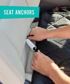 Frisco Quilted Front Carseat Cover, Black, Regular -Dog Cat Corner 271613 PT3. SY630 V1625582297