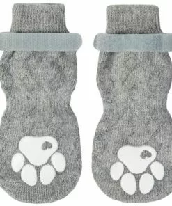 Frisco Non-Skid Cable Knit Dog Socks