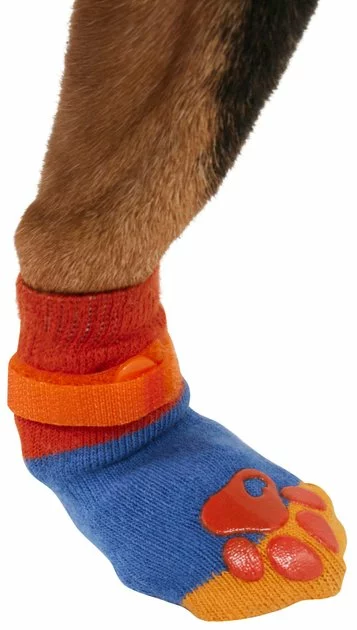 Frisco Non-Skid Colorblock Dog Socks 6 Frisco Non-Skid Colorblock Dog Socks - Image 4