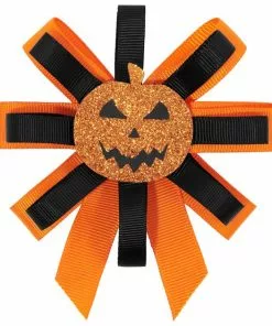 Frisco Orange Glitter Dog Collar with Pumpkin Ribbon 11 Frisco Orange Glitter Dog Collar with Pumpkin Ribbon -Dog Cat Corner 272844 PT3. SY630 V1624047480