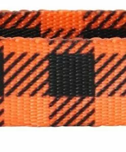 Frisco Halloween Plaid Dog Collar with Bow -Dog Cat Corner 272857 PT2. SY630 V1624046571