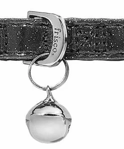 Frisco Black Glitter Cat collar with Pumpkin Bow -Dog Cat Corner 272866 PT2. SY630 V1624046873