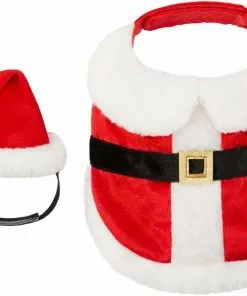 Frisco Santa Claus Guinea Pig Costume, One Size 10 Frisco Santa Claus Guinea Pig Costume, One Size -Dog Cat Corner 276178 PT4. SY630 V1631303090