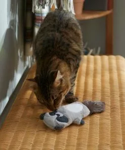 Frisco Camping Raccoon Kicker Cat Toy with Catnip -Dog Cat Corner 276766 PT3. SY630 V1625008987