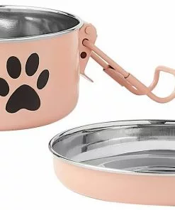 Frisco Complete Travel Stainless Steel Dog & Cat Feeder Bowl 13 Frisco Complete Travel Stainless Steel Dog & Cat Feeder Bowl -Dog Cat Corner 277506 PT4. SY630 V1627935081