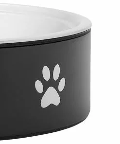 Frisco Paw Print Non-Skid Stainless Steel Dog & Cat Bowl 12 Frisco Paw Print Non-Skid Stainless Steel Dog & Cat Bowl -Dog Cat Corner 277541 PT5. SY630 V1627936103