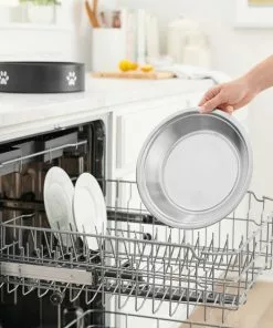 Frisco Paw Print Non-Skid Stainless Steel Dog & Cat Bowl 13 Frisco Paw Print Non-Skid Stainless Steel Dog & Cat Bowl -Dog Cat Corner 277541 PT6. SY630 V1630357810