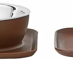 Frisco Double Stainless Steel Dog & Cat Bowl with Silicone Mat 14 Frisco Double Stainless Steel Dog & Cat Bowl with Silicone Mat -Dog Cat Corner 277551 PT5. SY630 V1627936139