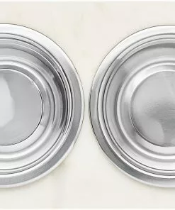 Frisco Marble Stainless Steel Double Elevated Dog & Cat Bowls -Dog Cat Corner 277558 PT4. SY630 V1627934786