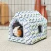 Frisco Small Pet Geometric Plush House 2 Frisco Small Pet Geometric Plush House -Dog Cat Corner 278117 MAIN. SY630 V1629465539