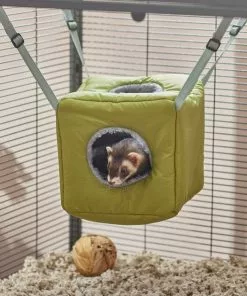 Frisco Small Pet Forest Plush Hanging Cube