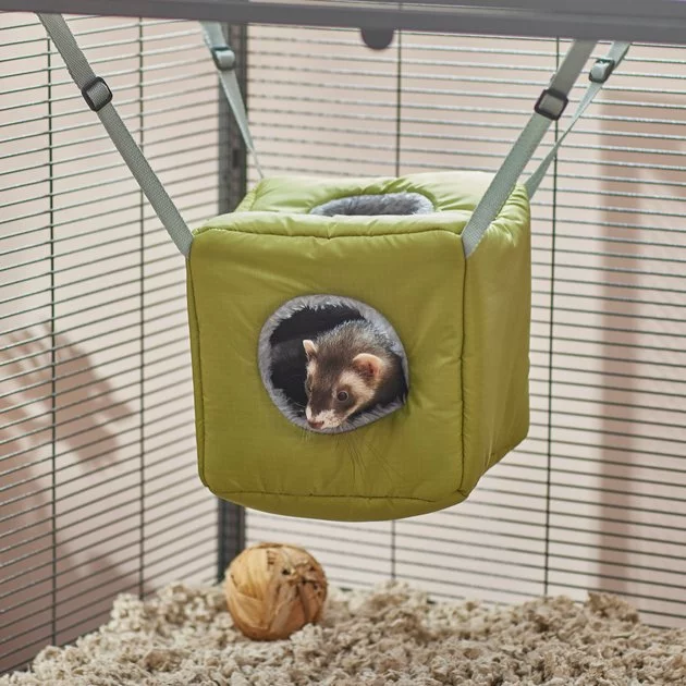 Frisco Small Pet Forest Plush Hanging Cube 3 Frisco Small Pet Forest Plush Hanging Cube
