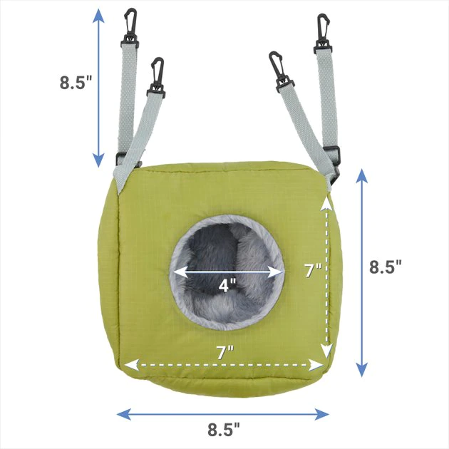 Frisco Small Pet Forest Plush Hanging Cube 4 Frisco Small Pet Forest Plush Hanging Cube - Image 2