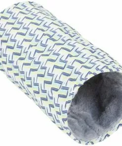 Frisco Small Pet Geometric Crinkle Plush Tunnel 8 Frisco Small Pet Geometric Crinkle Plush Tunnel -Dog Cat Corner 278125 PT2. SY630 V1629312167