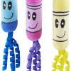 Frisco Crayon Plush Kicker Cat Toy with Catnip