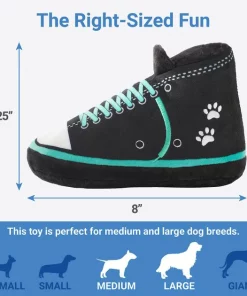 Frisco Sneakers Plush Squeaky Dog Toy, 2 count 6 Frisco Sneakers Plush Squeaky Dog Toy, 2 count -Dog Cat Corner 279453 PT1. SY630 V1629824169