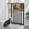 Frisco Metal Pattern Extra Tall Auto-close Dog Gate 1 Frisco Metal Pattern Extra Tall Auto-close Dog Gate -Dog Cat Corner 280288 MAIN. SY630 V1627400491