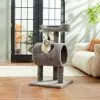 Frisco 35-in Real Carpet Cat Tree with Tunnel -Dog Cat Corner 282749 MAIN. SY630 V1623273762