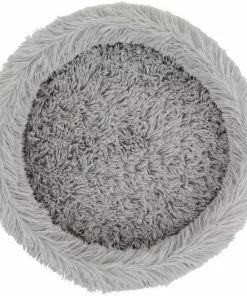 Frisco Eyelash Fur Round Elevated Cat Bed -Dog Cat Corner 285212 PT4. SY630 V1625069565
