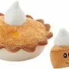 Frisco Grandma Sophie's Pumpkin Pie 2-in-1 Plush Squeaky Dog Toy -Dog Cat Corner 285607 MAIN. SY630 V1629726678