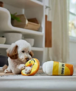 Frisco Fall Pumpkin Pie Latte & Donut Plush Squeaky Dog Toy, 2 count -Dog Cat Corner 285611 PT3. SY630 V1629725012
