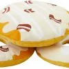Frisco Maple Bacon Donuts Plush Squeaky Dog Toy, 3 count 2 Frisco Maple Bacon Donuts Plush Squeaky Dog Toy, 3 count -Dog Cat Corner 285613 MAIN. SY630 V1629726669