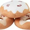 Frisco Maple Bacon Donut Plush Cat Toy with Catnip, 3 count -Dog Cat Corner 285653 MAIN. SY630 V1629726453