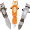Frisco Forest Friends Stuffing-Free Skinny Plush Squeaky Dog Toy -Dog Cat Corner 286571 MAIN. SY630 V1634235983