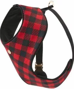 Frisco Fashion Over-The-Head Harness, Buffalo Plaid -Dog Cat Corner 287472 PT4. SY630 V1632316113