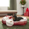 Frisco Nordic Fair Isle Dog & Cat Bed & Gift Set -Dog Cat Corner 287886 MAIN. SY630 V1631661811
