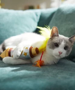 Frisco New Year's Eve Firework Plush Kicker Cat Toy with Catnip -Dog Cat Corner 288474 PT3. SY630 V1638288685