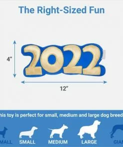 Frisco New Year's Eve 2022 Plush Squeaky Dog Toy 7 Frisco New Year's Eve 2022 Plush Squeaky Dog Toy -Dog Cat Corner 288476 PT1. SY630 V1640718513