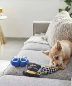Frisco New Year's Eve Party Essentials Plush Squeaky Dog Toy 7 Frisco New Year's Eve Party Essentials Plush Squeaky Dog Toy -Dog Cat Corner 288484 PT3. SY630 V1638289955
