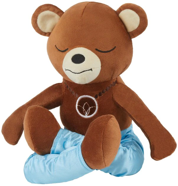 Frisco Yoga Bear Plush Squeaky Dog Toy 3 Frisco Yoga Bear Plush Squeaky Dog Toy