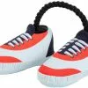 Frisco Running Shoes Plush with Rope Dog Toy