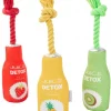 Frisco Juice Cleanse Plush Squeaky Dog Toy, 3 count -Dog Cat Corner 288929 MAIN. SY630 V1638290502