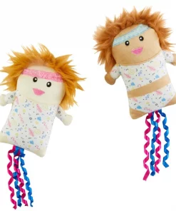 Frisco Dance Girls Plush Kicker Cat Toy with Catnip, 2 count