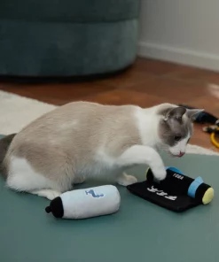 Frisco Yoga Mat & Water Bottle Plush Cat Toy with Catnip, 2 count -Dog Cat Corner 288955 PT3. SY630 V1638289648