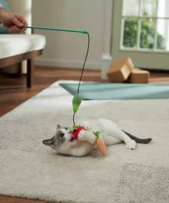 Frisco Vegetable Teaser Cat Toy with Catnip -Dog Cat Corner 288963 PT3. SY630 V1638288418
