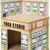 Frisco Yoga Studio Cardboard Cat House, 2-Story -Dog Cat Corner 288965 MAIN. SY630 V1638289769