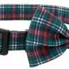 Frisco Festive Plaid Dog Collar with Removeable Plaid Bow 1 Frisco Festive Plaid Dog Collar with Removeable Plaid Bow -Dog Cat Corner 289725 MAIN. SY630 V1632187023