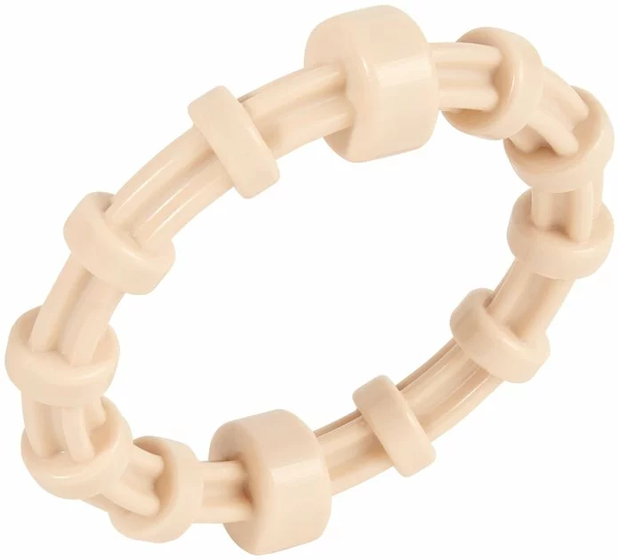 Frisco Nylon Ring Dog Chew Toy, Chicken Flavor, Medium 5 Frisco Nylon Ring Dog Chew Toy, Chicken Flavor, Medium - Image 3