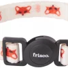 Frisco Fantastic Foxes Cat Collar, 8-12 Inches, 3/8-in wide