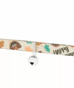 Frisco Thanksgiving Turkey Cat Collar, 8-12 Inches, 3/8-in wide 6 Frisco Thanksgiving Turkey Cat Collar, 8-12 Inches, 3/8-in wide -Dog Cat Corner 291323 PT2. SY630 V1628009213