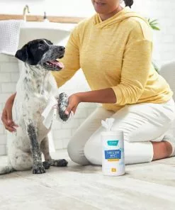 Frisco Deodorizing Paw & Bum Waterless Grooming Wipes for Dogs & Cats -Dog Cat Corner 291593 PT4. SY630 V1627654025