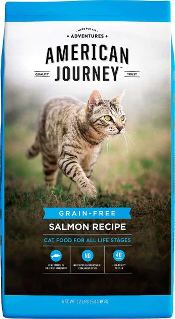 American Journey||Frisco American Journey Salmon Recipe Grain-Free Dry Food + Frisco Cat Tracks Butterfly Cat Toy 4 American Journey||Frisco American Journey Salmon Recipe Grain-Free Dry Food + Frisco Cat Tracks Butterfly Cat Toy - Image 2