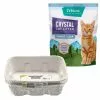 Nature's Miracle||Frisco Nature's Miracle Disposable Litter Box + Frisco Summer Clean Scented Non-Clumping Crystal Cat Litter -Dog Cat Corner 293376 MAIN. SY630 V1620009142
